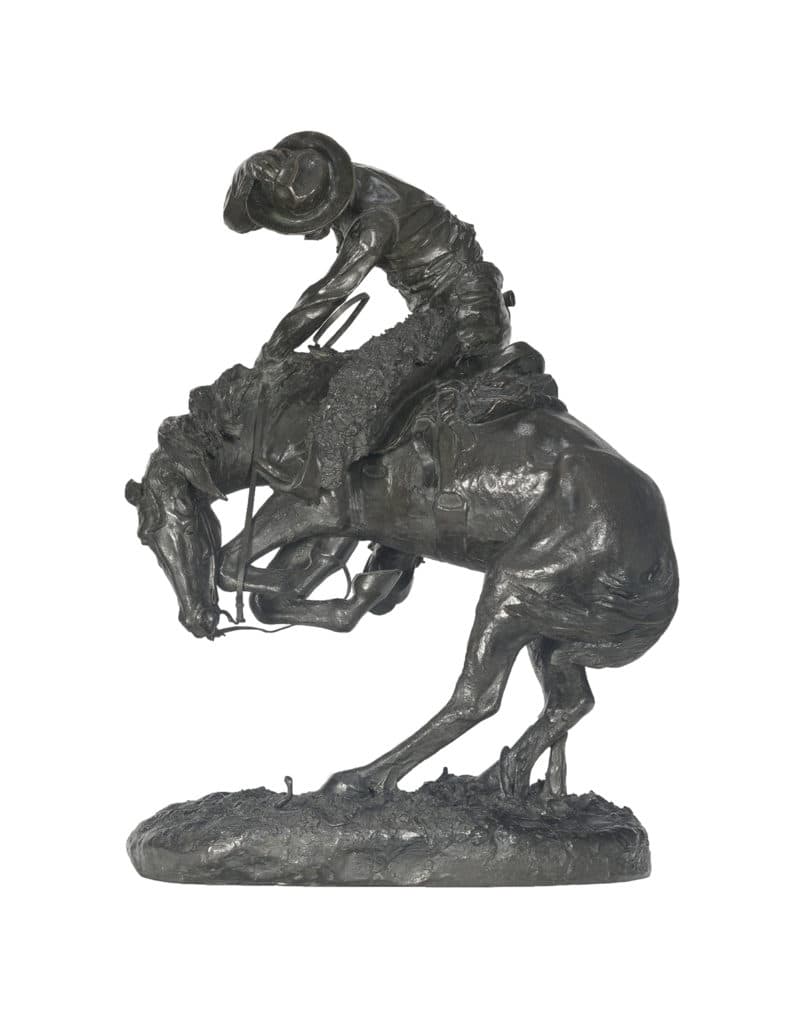 The Rattlesnake by Frederic Remington