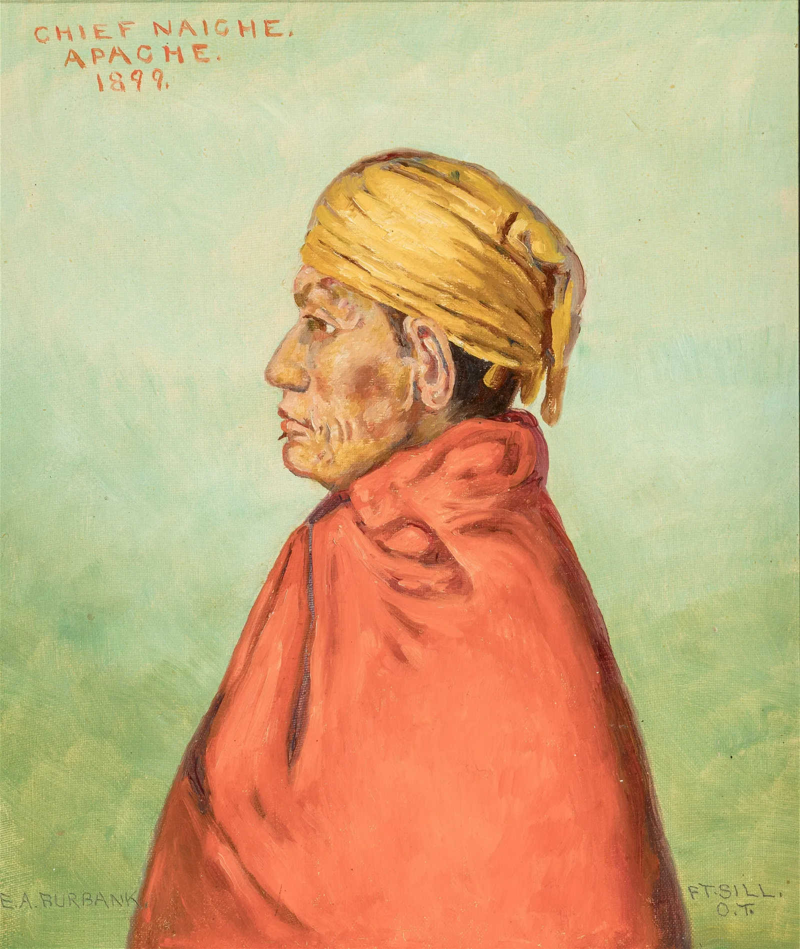 Elbridge Ayer Burbank – Chief Naiche, Apache