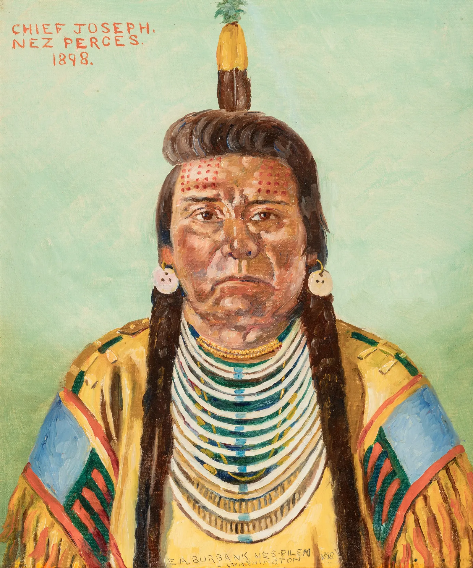 Elbridge Ayer Burbank – Chief Joseph, Nez Perces
